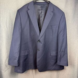 Pronto Uomo‎ Platinum Blazer Men's 50R Classic Fit Wool Two Button Double Vented